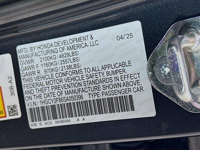 Photo of 2025 Meteorite Gray Metallic Honda Accord Hybrid