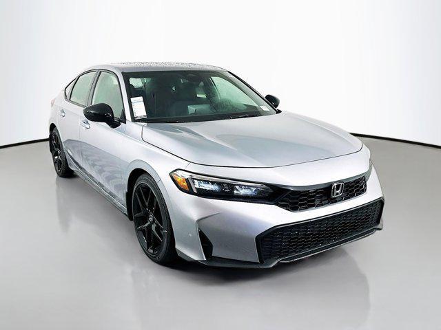 Photo of 2025 Solar Silver Metallic Honda Civic