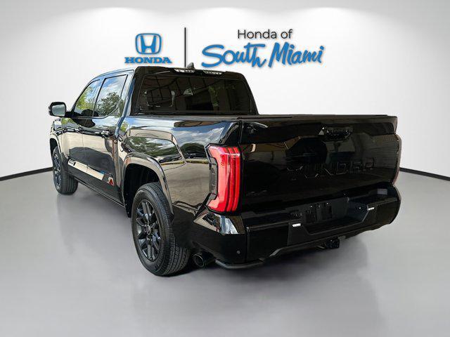 Photo of 2024 Midnight Black Metallic Toyota Tundra Hybrid
