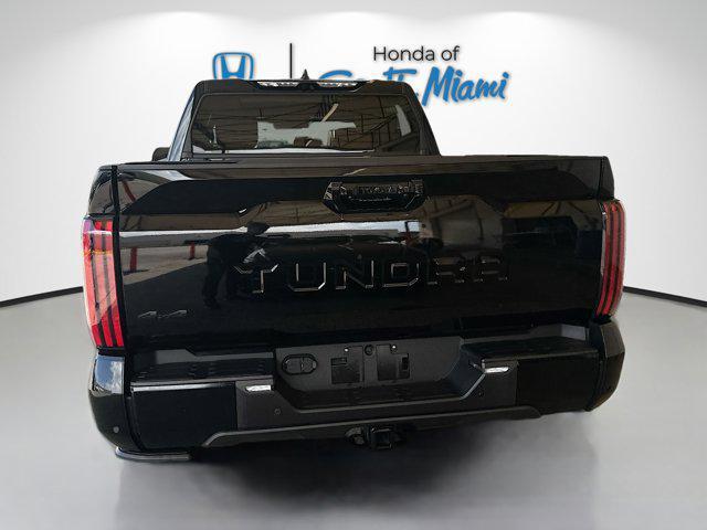 Photo of 2024 Midnight Black Metallic Toyota Tundra Hybrid
