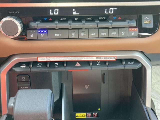 Photo of 2025 Midnight Black Toyota Tundra Hybrid