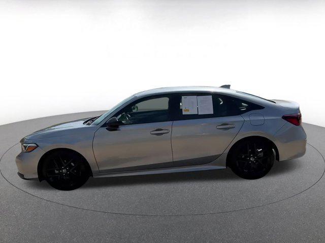 Photo of 2025 Solar Silver Metallic Honda Civic