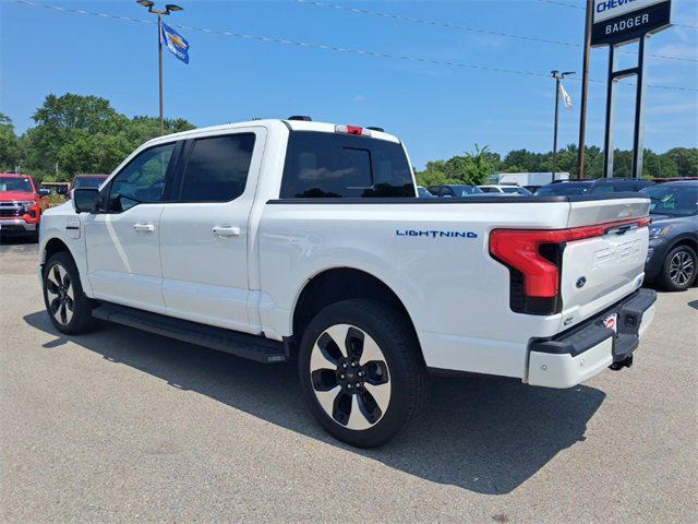 Photo of 2023 White Ford F-150 Lightning