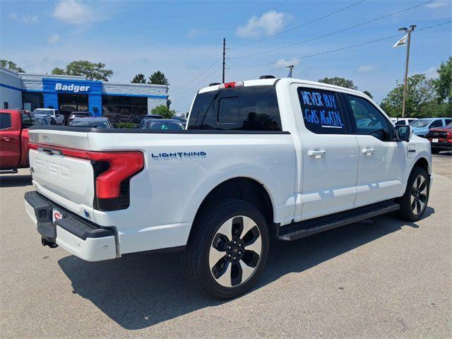 Photo of 2023 White Ford F-150 Lightning