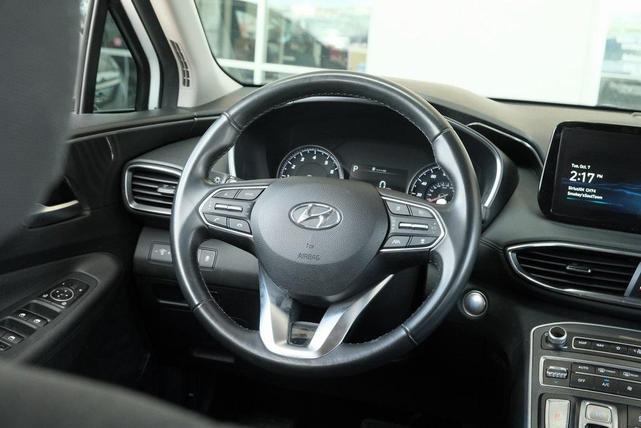 Photo of 2023 Serenity White Pearl Hyundai SANTA FE