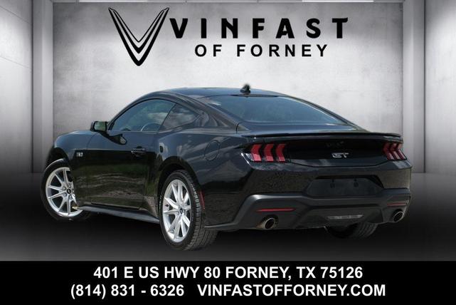 Photo of 2024 Shadow Black Ford Mustang