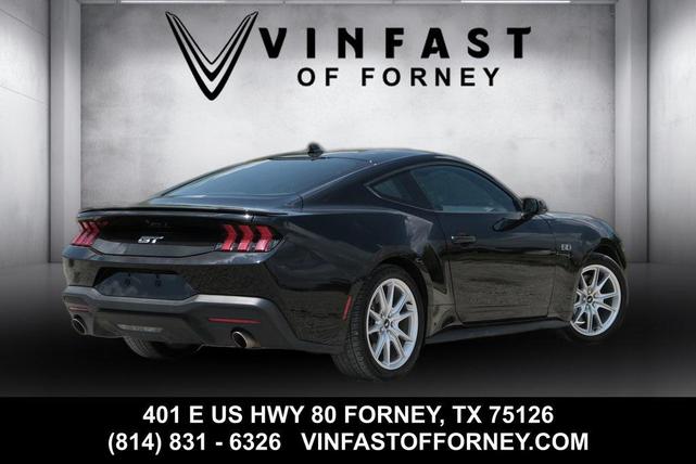 Photo of 2024 Shadow Black Ford Mustang