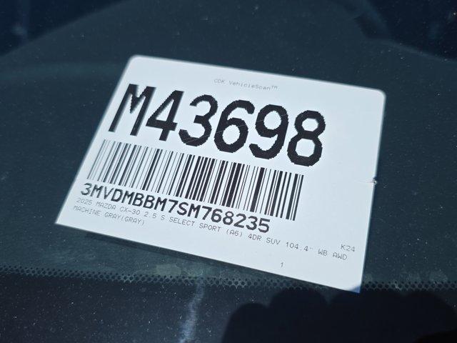 Photo of 2025 Machine Gray Metallic Mazda CX-30