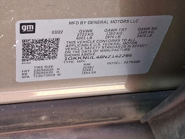 Photo of 2022 Light Stone Metallic GMC Acadia