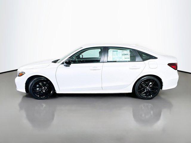 Photo of 2025 Platinum White Pearl Honda Civic