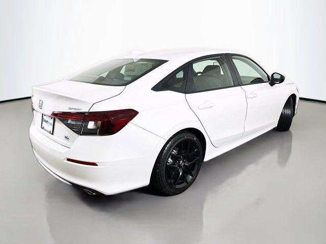 Photo of 2025 Platinum White Pearl Honda Civic