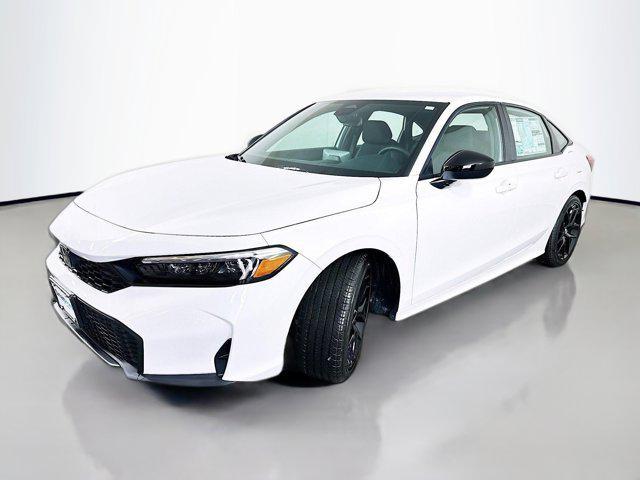 Photo of 2025 Platinum White Pearl Honda Civic