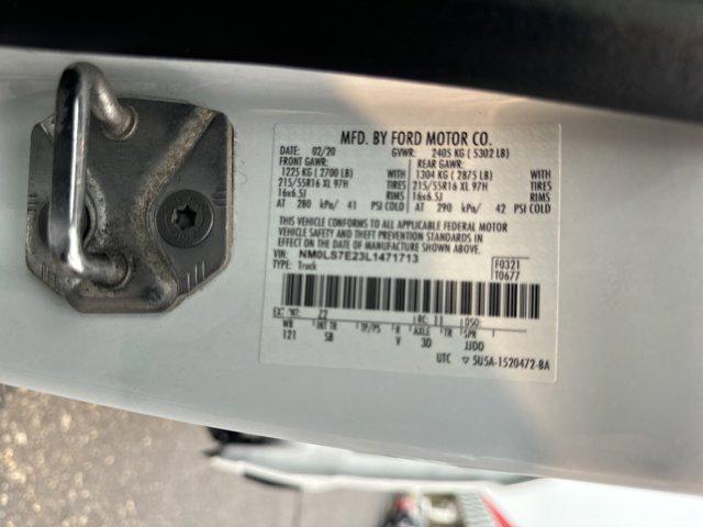Photo of 2020 Frozen White Ford Transit Connect