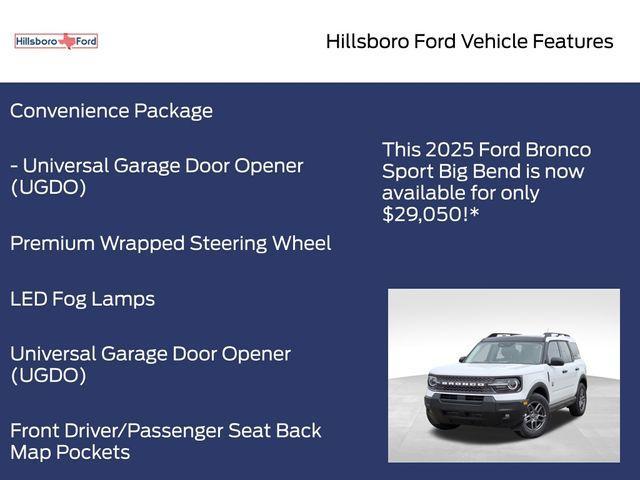 Photo of 2025 Oxford White Ford Bronco Sport