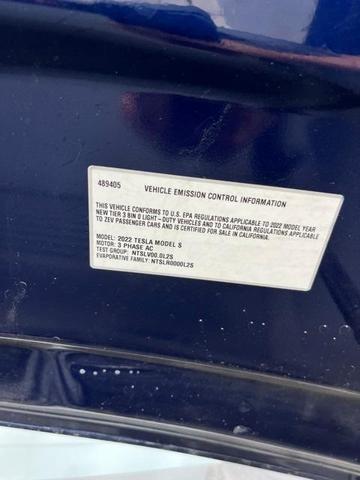 Photo of 2022 Deep Blue Metallic Tesla Model S
