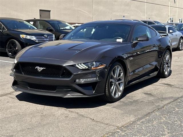 Photo of 2022 Dark Matter Gray Metallic Ford Mustang