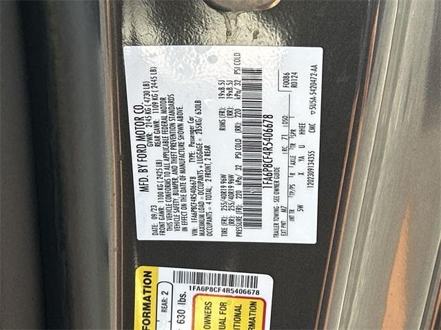 Photo of 2024 Carbonized Gray Metallic Ford Mustang