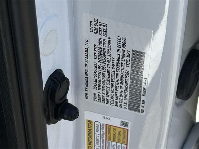 Photo of 2021 Platinum White Pearl Honda Pilot