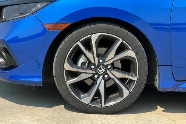 Photo of 2021 Aegean Blue Metallic Honda Civic