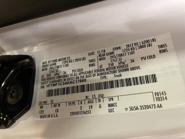 Photo of 2019 White Ford F-150