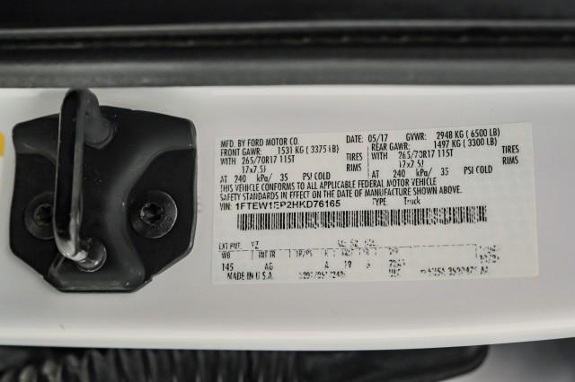 Photo of 2017 Oxford White Ford F-150
