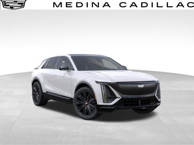 Photo of 2025 Crystal White Tri-Coat Cadillac LYRIQ