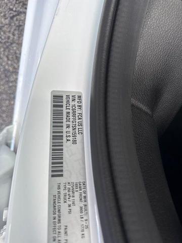 Photo of 2025 Bright White Clearcoat RAM 1500