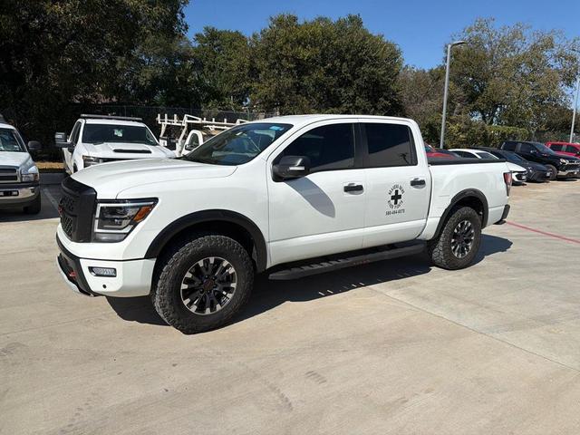 Photo of 2023 Glacier White Nissan Titan
