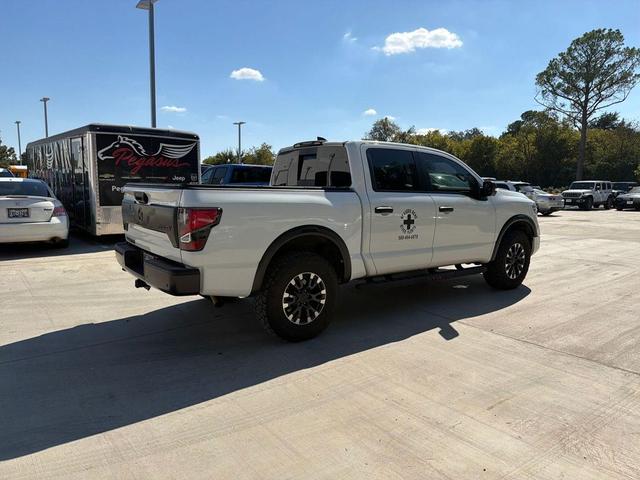Photo of 2023 Glacier White Nissan Titan