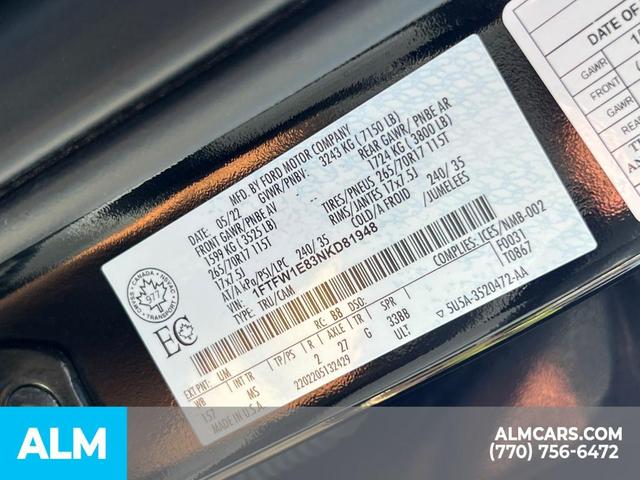 Photo of 2022 Black Ford F-150