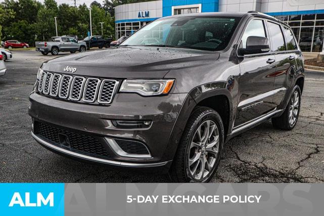 Photo of 2021 Granite Crystal Clearcoat Metallic Jeep Grand Cherokee