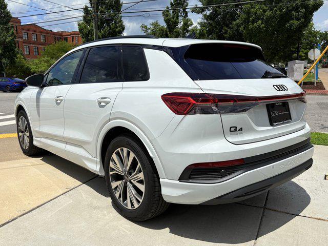 Photo of 2025 Glacier White Metallic Audi Q4 e-tron