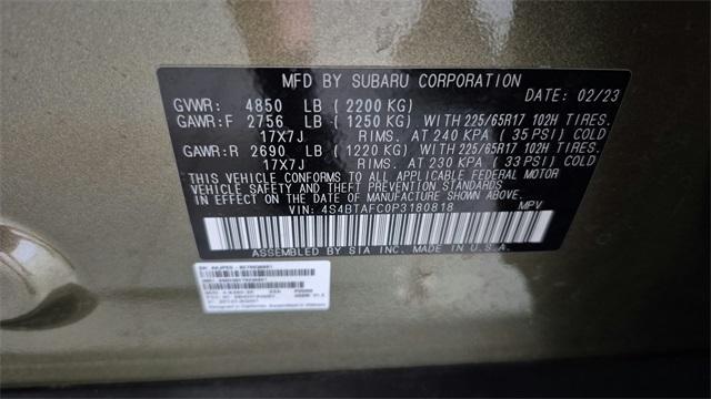 Photo of 2023 Autumn Green Metallic Subaru Outback