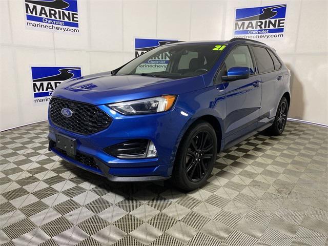 Photo of 2021 ATLAS BLUE Ford Edge