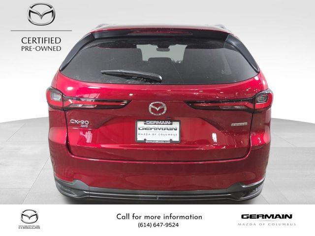 Photo of 2025 Soul Red Crystal Metallic Mazda CX-90