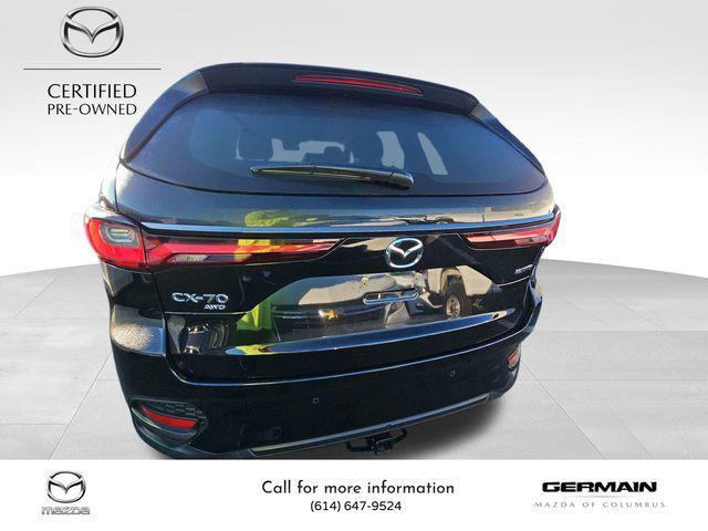 Photo of 2025 Jet Black Mica Mazda CX-70