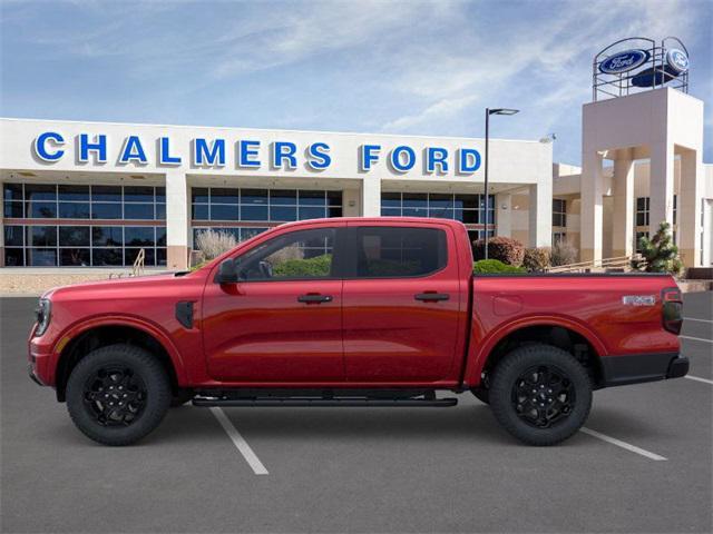 Photo of 2025 Ruby Red Metallic Tinted Clearcoat Ford Ranger