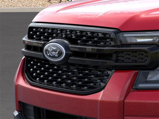 Photo of 2025 Ruby Red Metallic Tinted Clearcoat Ford Ranger
