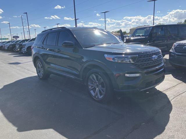 Photo of 2022 Forged Green Metallic Ford Explorer