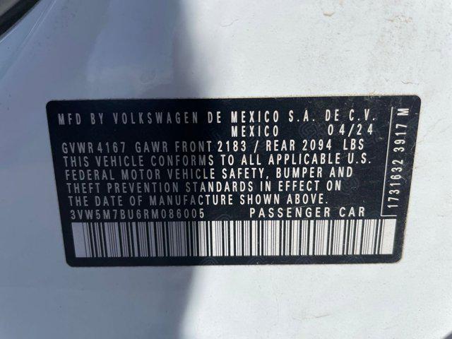 Photo of 2024 Pure White Volkswagen Jetta
