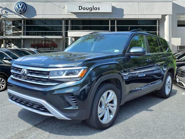 Photo of 2021 Racing Green Volkswagen Atlas