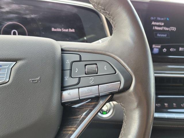 Photo of 2021 Crystal White Tri-Coat Cadillac Escalade ESV