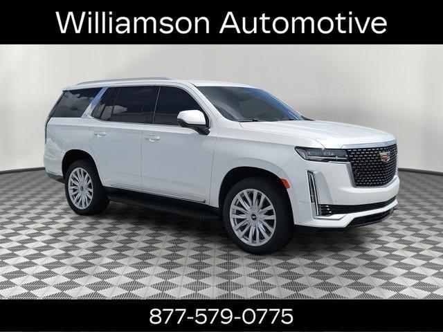 Photo of 2023 Crystal White Tri-Coat Cadillac Escalade