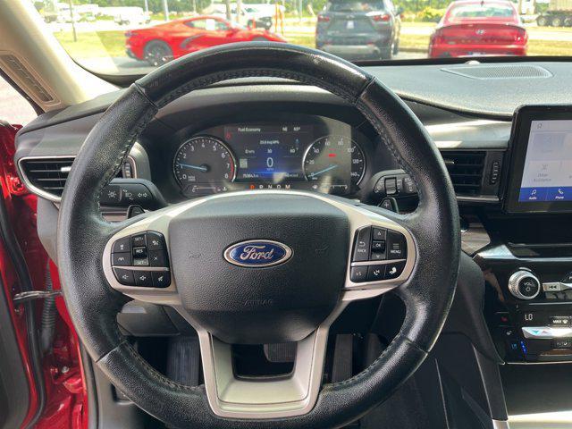 Photo of 2021 Rapid Red Metallic Tinted Clearcoat Ford Explorer