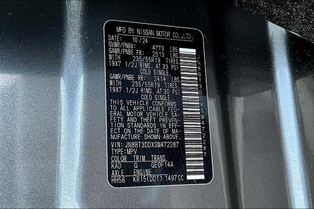 Photo of 2025 Gun Metallic Nissan Rogue