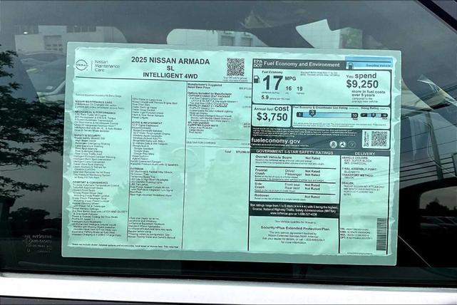 Photo of 2025 Black Nissan Armada