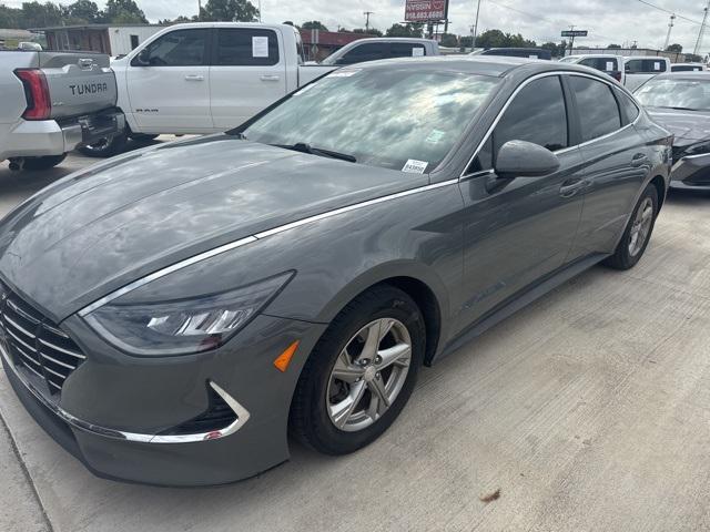 Photo of 2021 Hampton Gray Hyundai SONATA