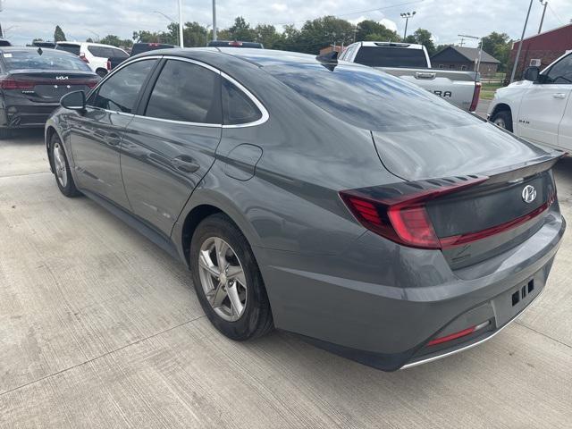 Photo of 2021 Hampton Gray Hyundai SONATA