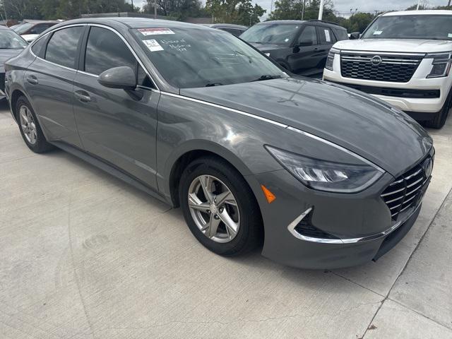 Photo of 2021 Hampton Gray Hyundai SONATA