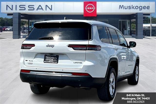 Photo of 2021 Bright White Clearcoat Jeep Grand Cherokee L